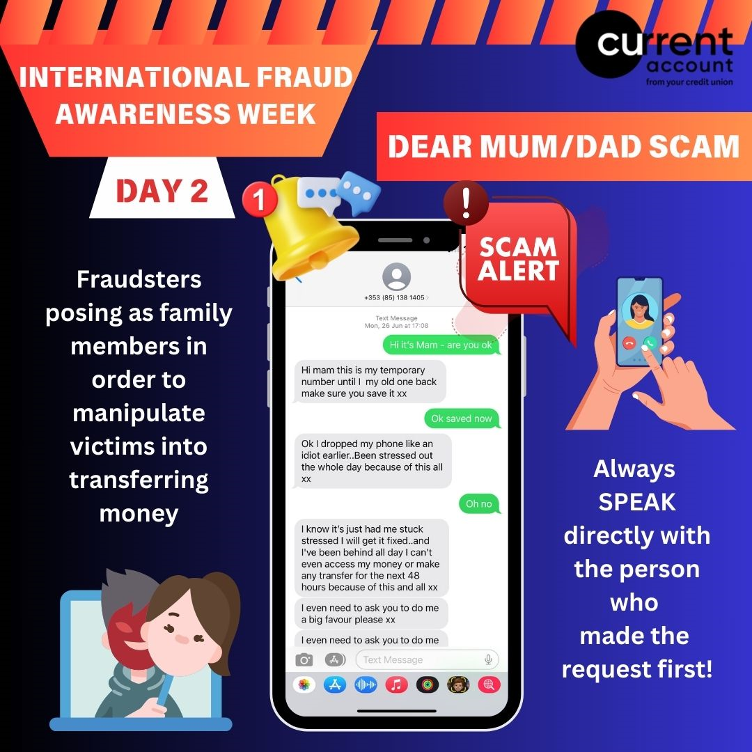 International Fraud Awareness Week: Day Two – Dear Mum/Dad Scam